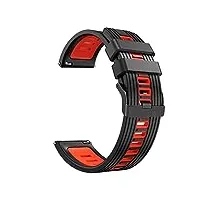 ezzon bracelet en silicone pour ticwatch pro 3/3 gps lte 22 mm bracelet pour ticwatch pro 2020 s2 e2 correa, ticwatch pro 3 gps, agate
