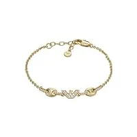 emporio armani bracelet pour femme, egs3059710, estándar, métal, pas de gemme