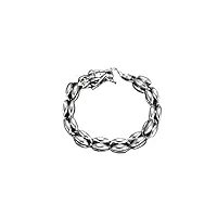 fulya bracelet star mary bracelet s925 argent dragon chaîne unisexe croix hip hop style18cm