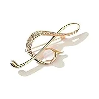 brooch brooches creative musical note brooch women's exquisite coat sweater suit pin clothing accessories brooch pins clothing accessories