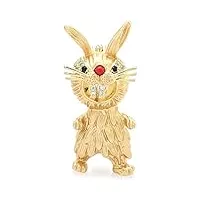 women's accessory smile tooth rabbit brooches for women designer lovely naughty animal party casual brooch pin gifts brooches for women