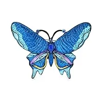 women's large butterfly-shape brooches women insect weddings casual brooch pins gifts brooches for women (color : blue, size : 2.67 inch)