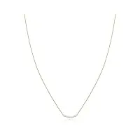 xqmart collier collier femmes nouveau 18k or rétro accessoires lumière de luxe perle bijoux en argent sterling clavicule chaîne collier women's necklace