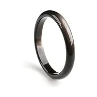 haoduoo bracelet naturel gris argent obsidienne pierre précieuse cristal mode bracelet bracelet diamètre intérieur 53mm (color : silver)