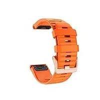 umcnvv bracelet de montre en silicone pour garmin fenix 5s 20 mm pour fenix 6s 6s pro mk2s 5s plus gps sport facile à installer bracelet à libération rapide, for fenix 6s sapphire, agate