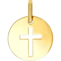 médaille croix ajourée (or jaune 375°)