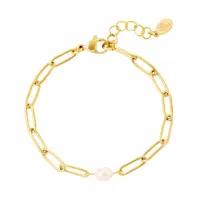 bracelet cordelia avec perle - or