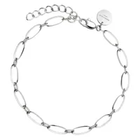 rosefield oval bracelets acier inoxydable 316l jbols-j541 - femme - 316l stainless steel