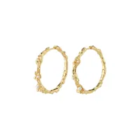 pilgrim raelynn boucles d'oreilles 18 ct. brass goldplated 602412013 - femme - brass