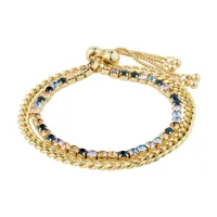 pilgrim reign bracelets 18 ct. brass goldplated 662412802 - femme - brass