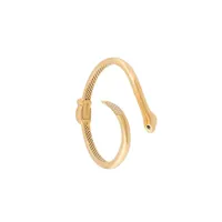 nialaya jewelry bracelet torque serpent - jaune
