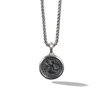 david yurman pendentif st. christopher en argent sterling