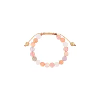 nialaya jewelry bracelet à pierres semi-précieuses - rose