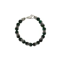 emanuele bicocchi bracelet orné de perles en pierre - vert
