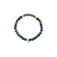 tateossian bracelet stonhenge - bleu