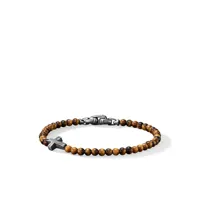 david yurman bracelet à perles brodées - argent