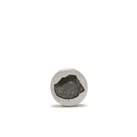 parts of four mini puce d'oreille à diamant - argent