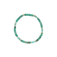 nialaya jewelry bracelet à perles dépareillées - vert