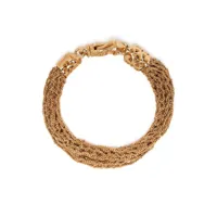 emanuele bicocchi bracelet en crochet - or