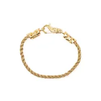 emanuele bicocchi bracelet à design tressé - or