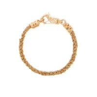 emanuele bicocchi bracelet à design tissé - or
