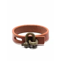 parts of four bracelet à breloque restraint - orange