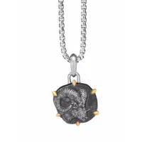 david yurman pendentif aries zodiac 17 mm - argent