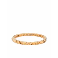 versace bracelet à détail greca - or