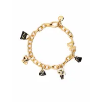 karl lagerfeld bracelets à breloques ikonik - or