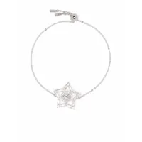 swarovski bracelet stella en rhodium à ornements swarovski - argent