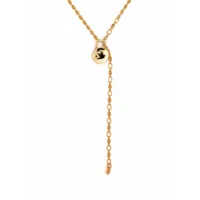 maria black collier à pendentif mimosa - or
