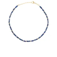 nialaya jewelry collier à perles - bleu