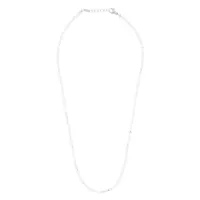 nialaya jewelry collier à détails de perles - blanc