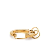 balenciaga bracelet clip à découpes - or