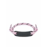 balenciaga bracelet en corde - rose