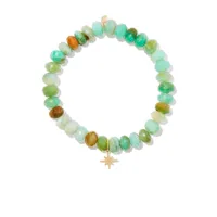 sydney evan bracelet starburst en or 14ct orné de diamant et d'opale