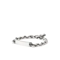 hoorsenbuhs bracelet open-link™ en chaîne - argent