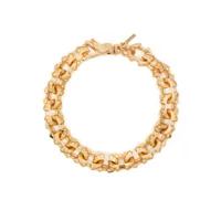emanuele bicocchi bracelet en plaqué or à détail de chaine