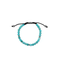 nialaya jewelry bracelet serti de turquoise - bleu