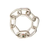 parts of four bracelet roman small link à maillons fins - argent
