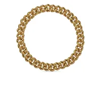 balenciaga collier en chaîne à motif monogrammé - or