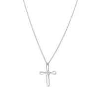 tane méxico 1942 collier korsa à pendentif croix - argent