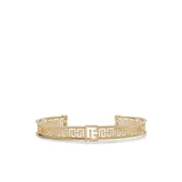 balmain bracelet manchette frieze labyrinth - or