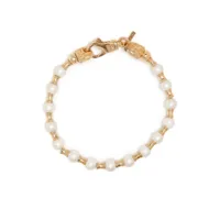 emanuele bicocchi bracelet serti de perles - or