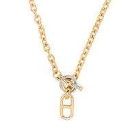 charriol collier en chaine à pendentif - or