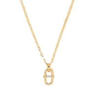 charriol collier en chaine à pendentif - or