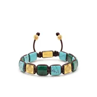 nialaya jewelry bracelet the dorje flatbread - bleu