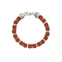 emanuele bicocchi bracelet à détails gravés - rouge