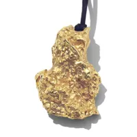 proenza schouler collier à pendentif rock - or