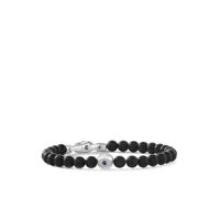 david yurman bracelet spiritual beads à ornements - argent